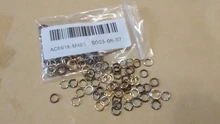 Anilla de Metal de rodio dorado de 3-16mm, 50-200 Uds., anilla de engarce abierta trabillas individuales, anillos abiertos, suministros para joyería DIY, accesorios hechos a mano