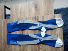 Calcetines de compresión de nailon para adultos medias médicas de enfermería, calcetines deportivos transpirables de secado rápido para ciclismo al aire libre