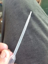 Pipeta de plástico desechable para laboratorio, herramientas de maquillaje de polietileno, gotero pastoral, 100 Uds., 0,2/1/3ML