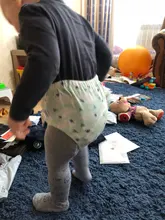 Pantalones de entrenamiento de algodón de 4 capas para bebé, braguitas impermeables reutilizables de tela para niño, ropa interior para niño pequeño