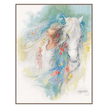 

PN-0178401 Set for embroidery LanArte 'Раздумье' 36x44