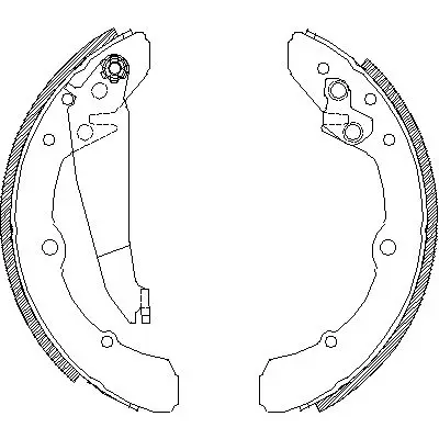 Drum pads  Audi 100 1.8-2.5TD 82-86 VW Caddy 1.5-1.6D | Автомобили и мотоциклы
