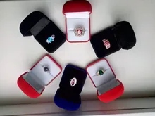 Case Ring-Box Organizer Jewelry-Display-Storage Wedding-Ring Velvet Engagement for Valentines-Day-Gift