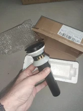 Drain Bathroom Black Dual-Style Clic-Clac Basin Sink Lavatory Waterlet Pop-Up POIQIHY