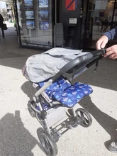 Accesorios de cochecito de bebé, toldo de protección solar, carrito de cuna, piezas de cochecito, toldo con bolsa de tela de transporte, pieza de cochecito infantil