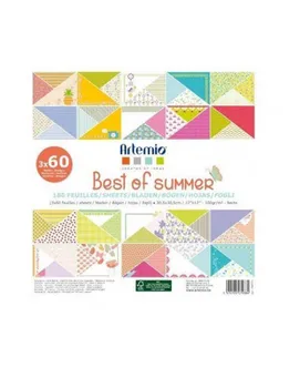 

PAPERS FOR SCRAPBOOKING 30X30 CM WITH 180 SHEETS BEST OF SUMMER
