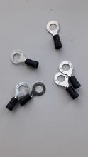 Ring Cable-Wire-Connector Insulated-Terminal Electrical-Crimp-Terminal 50PCS/100PCS RV2-6