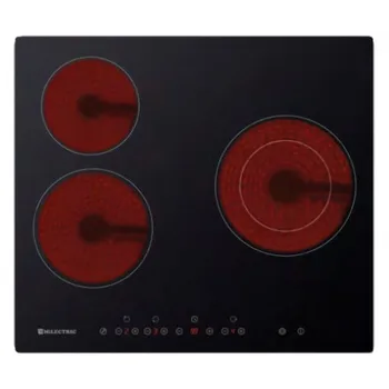

Ceramic hob Milectric ECM-3F boost power 60cm