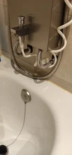 Bathroom Shower Faucet Column Temperature-Screen Black/brushed Mixer Tap Luxury 