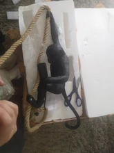 Light-Fixtures Pendant-Lamp Animal-Lighting Loft Hemp-Rope Cafe Gold E27 Black Resin