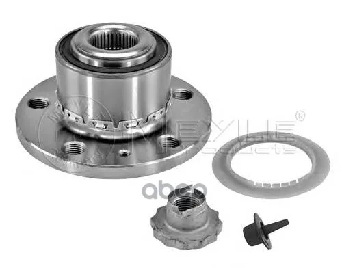 100 652 0001_ступица Колеса Передняя!С Подшипником Vw Polo 1.4/Tdi/1.6/1.9tdi 99 Meyle 1006520001 Meyle арт. 1006520001