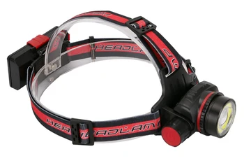 

Flashlight Head torch LED rechargeable jointed zoomable waterproof headlamp tactical camping Sports