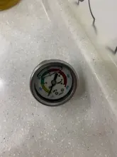 Pressure Gauge For 4500psi 300bar 30mpa 3 Stage Hand Operated PCP Pump