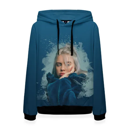 Женская толстовка 3D Billie Eilish | одежда