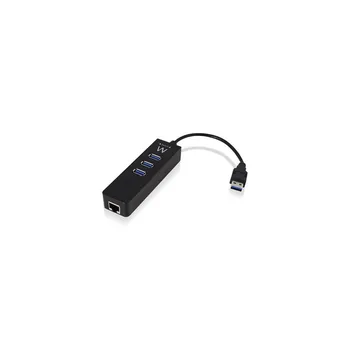 

EWENT EW1140 3 port Hub 3.1 + 1Gbps