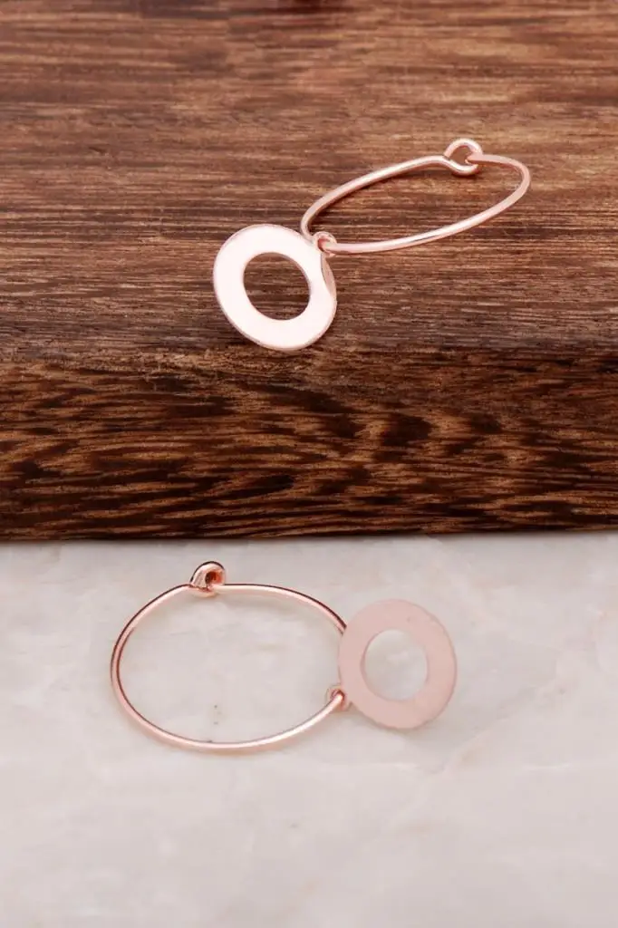 

Ring Design Rose Silver Earrings 4565 High Quality Hand Made Original Filigree Silver Jewellery Gift for Women