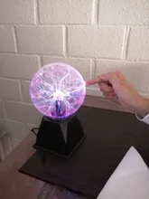 Kids Gift Table-Lights Plasma-Ball-Light Party-Decor Glass Christmas Novelty Magic 3/4/5/6inch-night-light