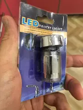 Taps-Accessory Led-Faucet-Light Temperature-Sensor Bathroom-Faucets Water-Glow New 3-Color