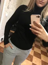 Jerséis de mujer de cuello alto 2020 Otoño e Invierno suéter de punto de jersey de manga larga Mujer suéteres Tops de Jersey para mujer