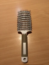 Cepillo de pelo profesional para mujer, herramienta de peluquería, peine húmedo para pelo, cepillo de masaje