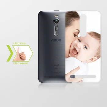 

Personalized Asus Zenfone 2 ZE551ML Thin Transparent Silicone Phone Cover
