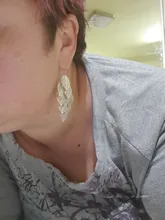 NEHZY-joyería de plata de ley 925 para mujer, pendiente para mujer de moda de alta calidad, hoja de arce hueco Retro, colgante de borla larga exagerada