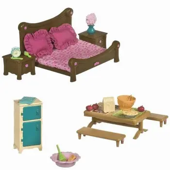 

Li L woodzeez. Set for bedroom and dining room, 26 items, plastic (TC Ru C-CN. av02. b.00110 from 29