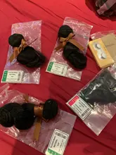 Extensiones de ondas sueltas brasileñas con cierre, pelo Remy elegante, 3 mechones con cierre, extensión de cabello de Color Natural para mujeres negras