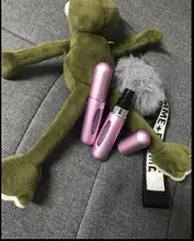 Atomizador de Perfume para cosméticos, rociador de Perfume en botella, dispensador de suministros de peluquería, pulverizador rellenable, conjunto de viaje