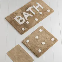 Коврик для ванной | коврик для ванной нескользящие Противоскользящие коврики для ванной 3л набор 60X100 см-50X60 Cm-40X60 см