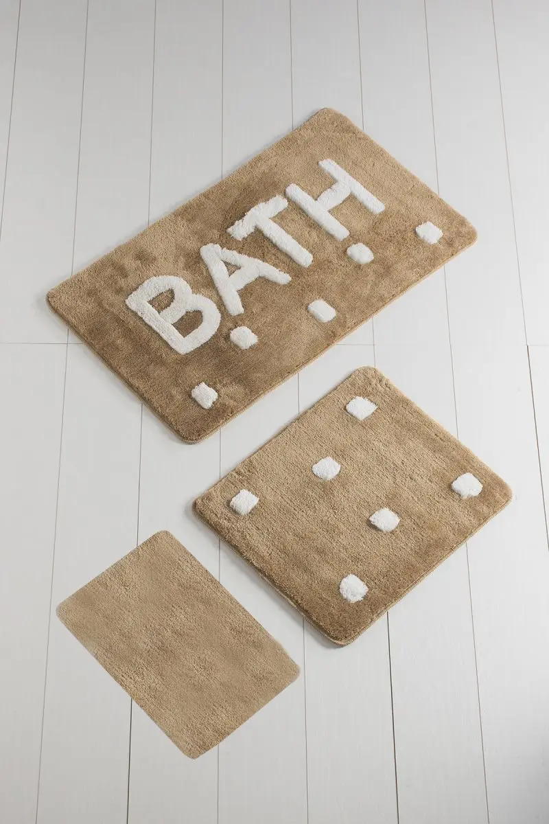 

Bath Mat-mats | Mat Bath Mats Non Slip Anti Mould Mats Bath 3L Set 60X100 Cm -50X60 Cm-40X60 Cm