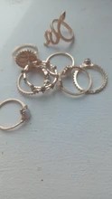 Conjunto de anillos de serpiente para mujer, conjunto de anillos ajustables para niñas, accesorios punk, joyería de moda