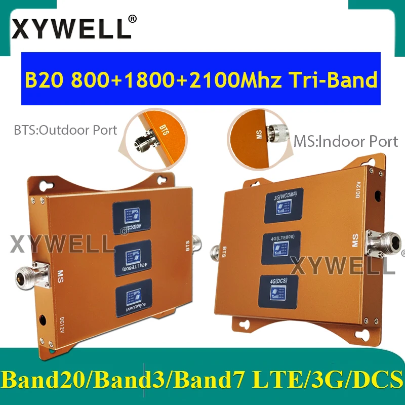 New!!Tri-Band B20 800/1800/2100mhz Cellphone