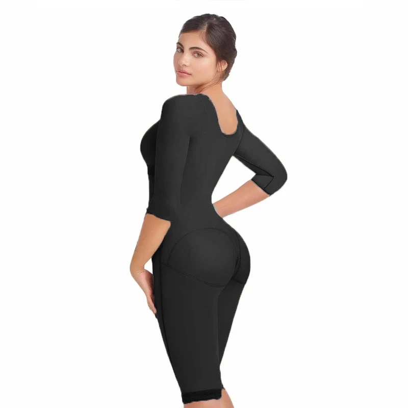 spanx bodysuit Fajas Cinta Modeladora Body Shaper Compression Seamless Tummy Control Shapewear Slimming Waist Trainer Bodysuit Corset Crop Top best tummy control shapewear