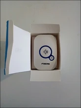 Timbre de puerta inalámbrico FUERS M557, 433Mhz, para hogar, bienvenida, 150M de largo, 32 canciones