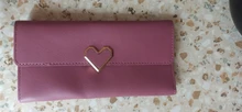 Carteras largas de lujo con corazón de amor para mujer, tarjetero, cartera de mano para teléfono