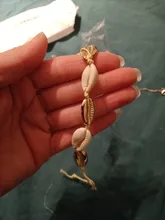 Docona-tobilleras con abalorios de concha de cristal para mujer y niña, tobillera gótica, cadena de oro, joyería para pies, 4 unidades, 7117