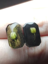 DIY espejo joyería cristal molde de resina epoxy amor geometría Luna variedad piedra preciosa colgante molde