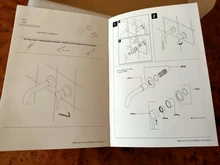 Sink Basin Tap Faucet Bath-Mixer Wall-Mount Rose-Gold-Set Brass Single-Handle Matt Black