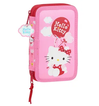

Double PLUMIER PQÃ Or 28 pcs HELLO KITTY BALLOON