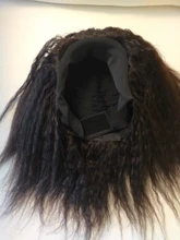 Brasileño peluca con diadema pelucas de cabello humano sin costuras completa máquina pelucas de cabello humano con la bufanda para las mujeres de pelo Remy Yepei pelo
