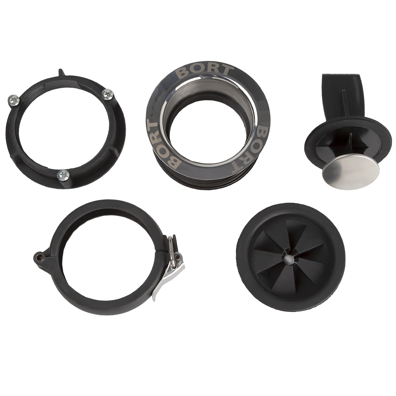 Измельчитель пищевых отходов Bort Alligator Plus (Мощность 750 Вт, 3 степени измельчения, система защиты от перегрузки и