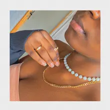 Anillo de acero inoxidable estilo hippie para mujer, sortija ajustable, estilo bohemio, hippy, serpiente, accesorio para dedo