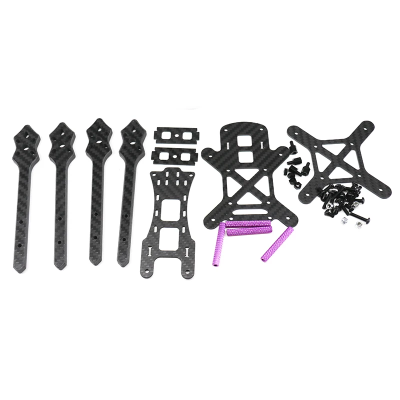 TCMMRC AC 220 мм углеродное волокно 6 мм Arm FPV Гоночный комплект рамы 97g для RC Дрон FPV Racing
