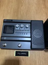 FLAMMA-procesador de Pedal de guitarra FX100, con efectos múltiples, pedal de expresión de modelado 80s Looper 55 Amp, 151 presets, 200