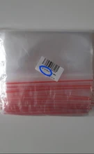 Poly-Bag Reclosable Closure-Pockets Snacks Storages Zip-Lock Plastic Seal Candy for 100pcs