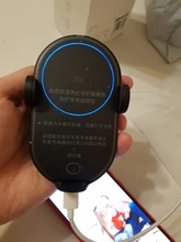 Xiaomi-Cargador de móvil Mi Max para coche, accesorio de carga rápida de móviles para vehículo, inalámbrico, con sensor infrarrojo inteligente y soporte para el teléfono, de 20W, WCJ02ZM