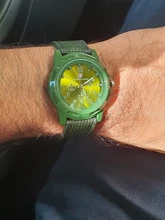 Gemius-Reloj de pulsera militar de nailon Para Hombre, cronógrafo deportivo de cuarzo, Masculino