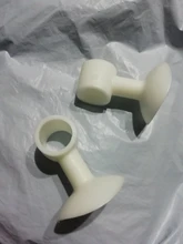 Perilla de puerta de pared, almohadilla silenciadora de impactos, manija de la puerta del armario, silenciador de bloqueo de silicona anticolisión, amortiguador, Tope de puerta, 2 uds.