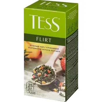 

Tea Tess "flirt", green with additives, 25 bags